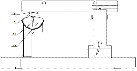 Milling machine fixture capable of adjusting angle