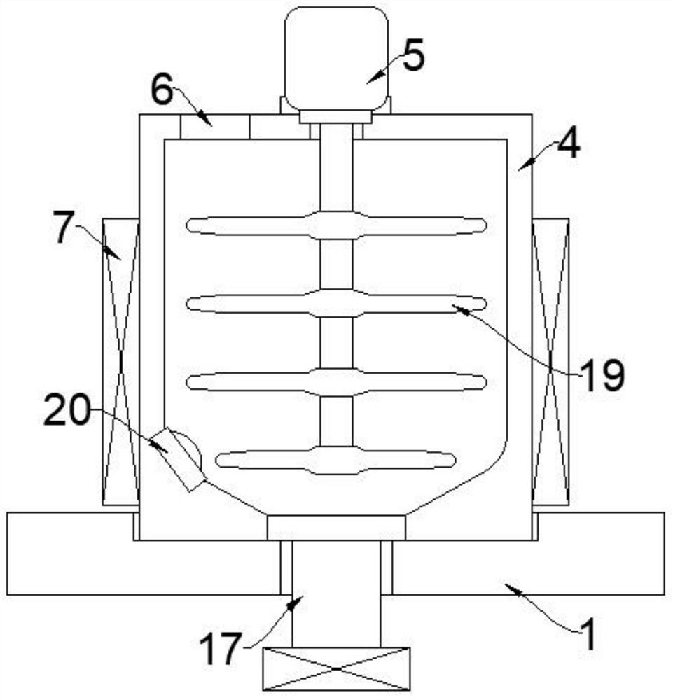 Repair device for surface defects of highway subgrade