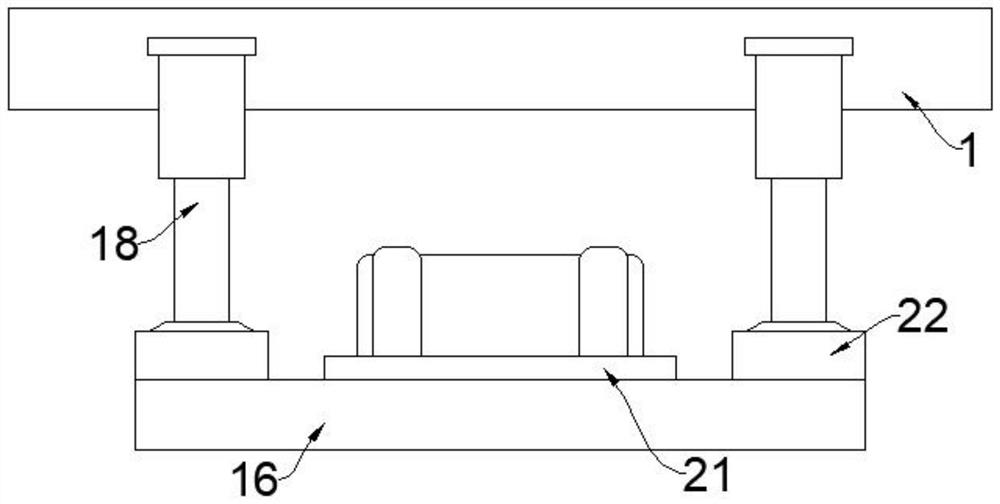 Repair device for surface defects of highway subgrade