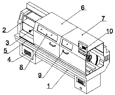 Multifunctional numerical control machine tool