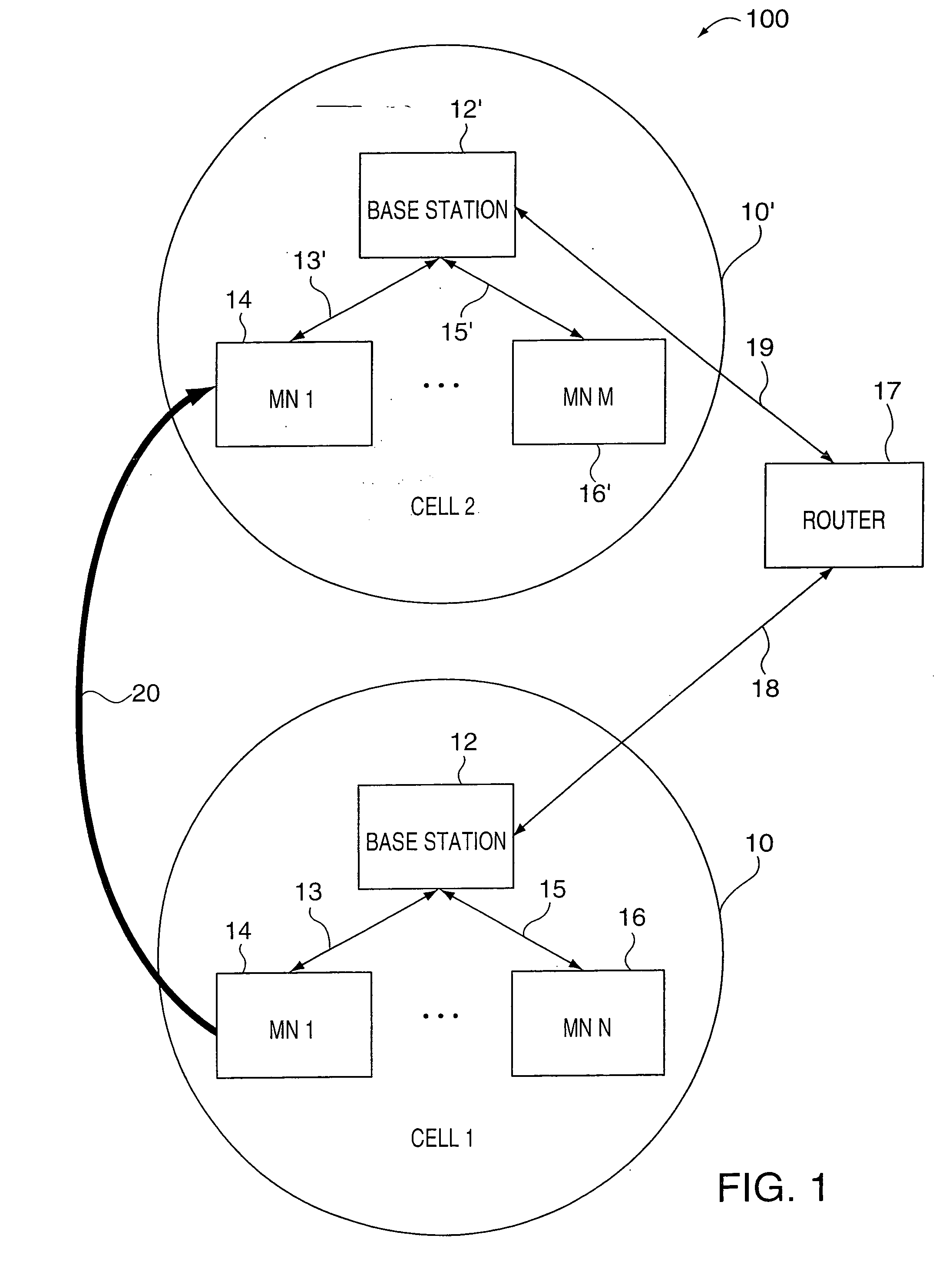 Methods and apparatus for controlling IP applications during resources shortages