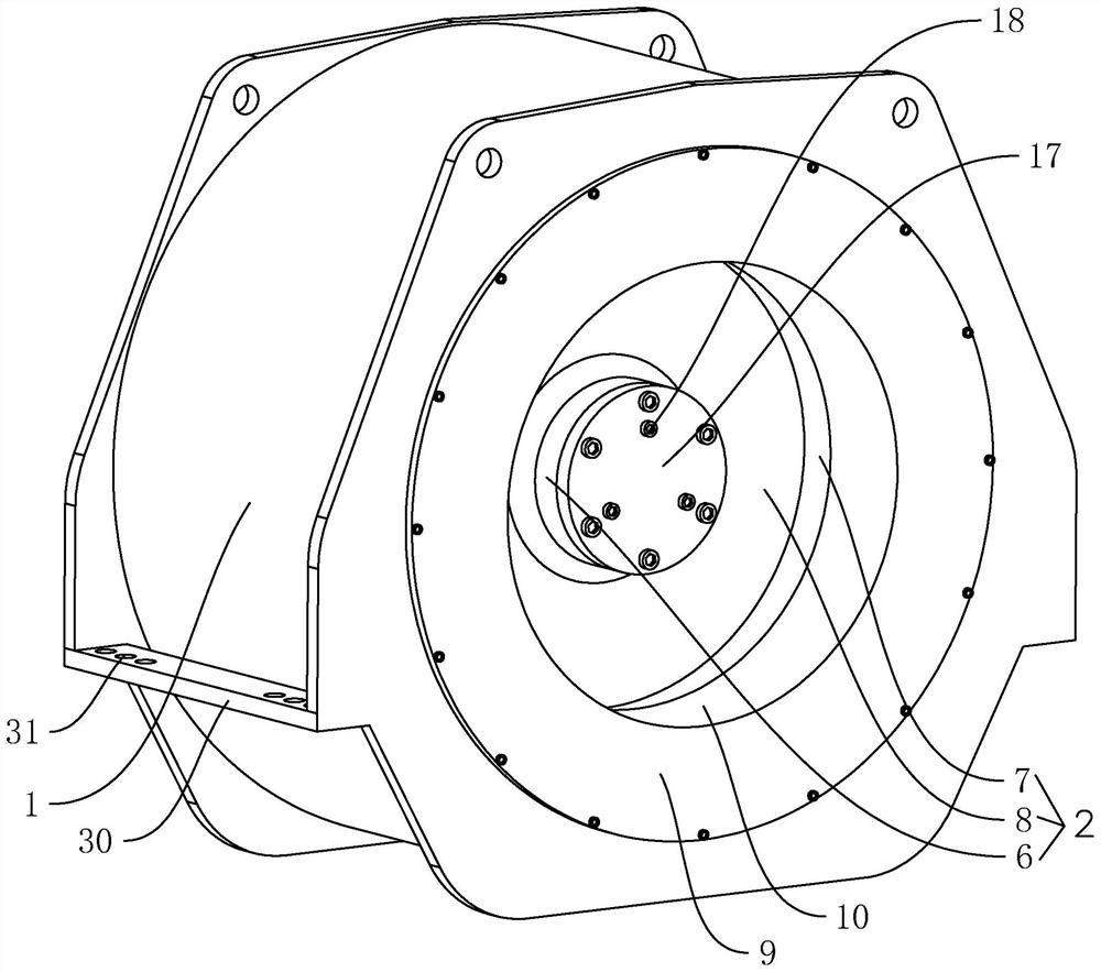 High-power suspension type permanent magnet direct drive motor