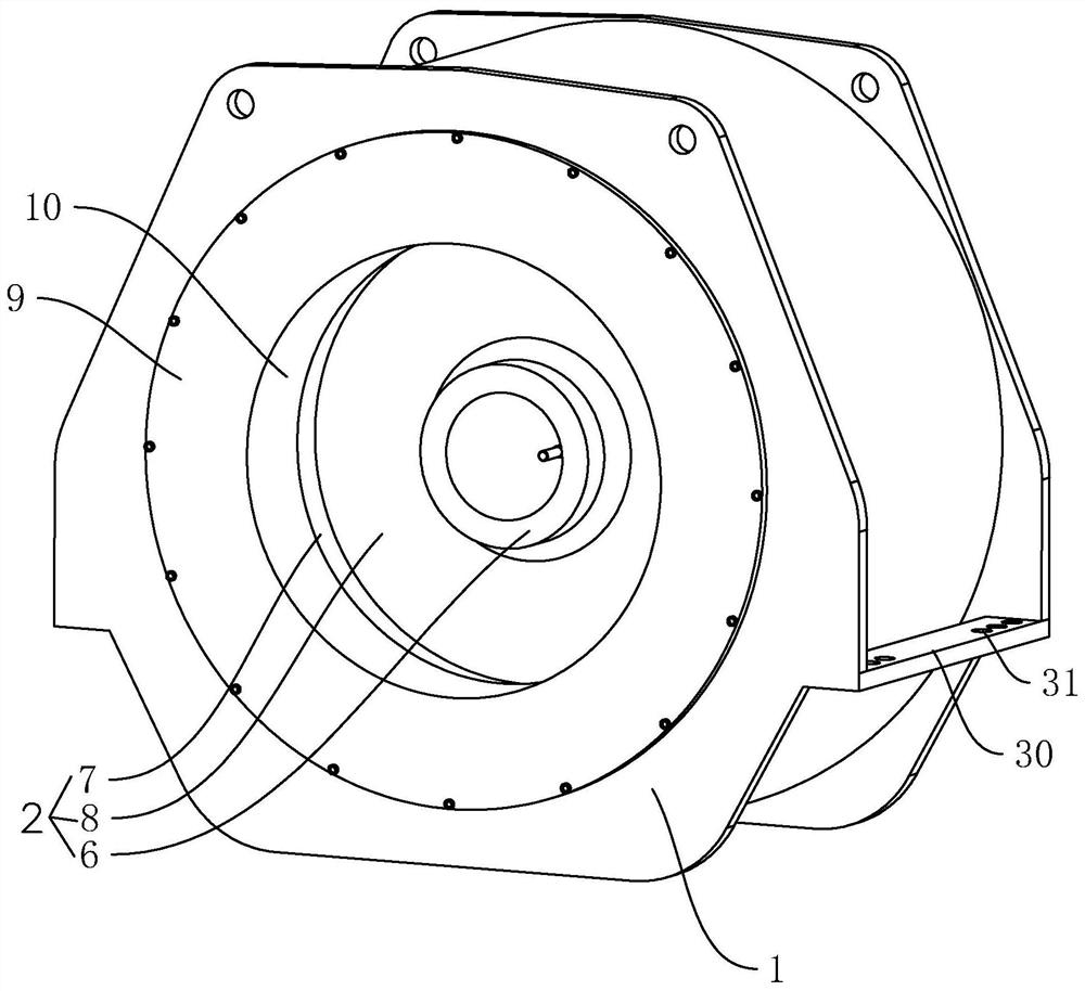 High-power suspension type permanent magnet direct drive motor