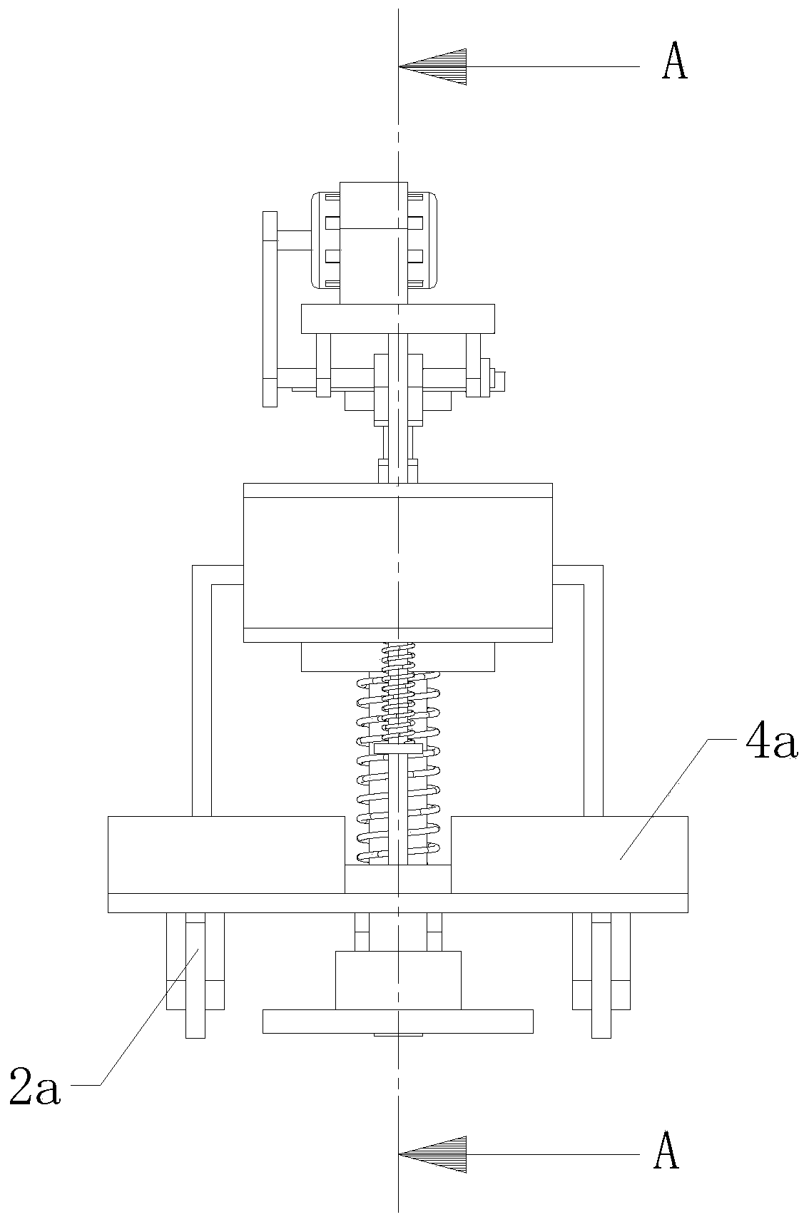 A tamping machine capable of controlling steering