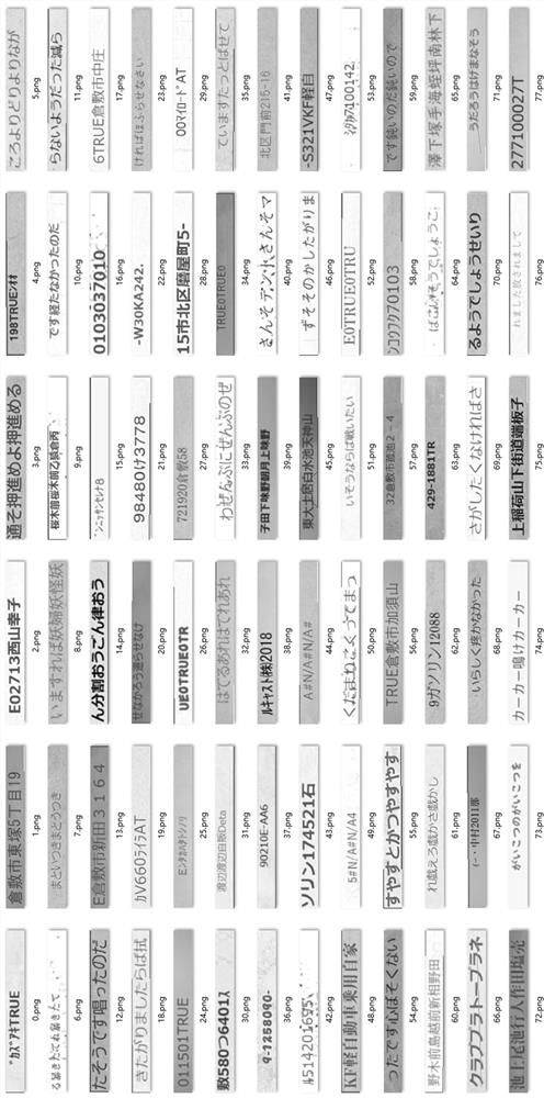 General text OCR training data generation method and system