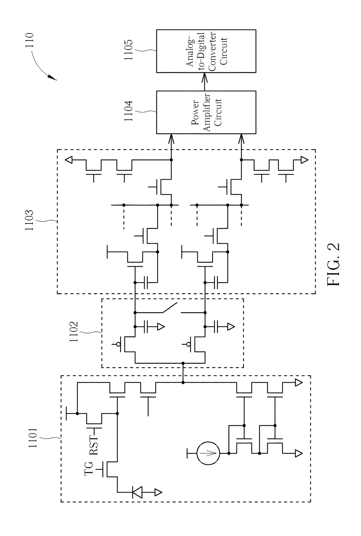 Method and apparatus for reducing fixed pattern noise of image sensor in digital domain