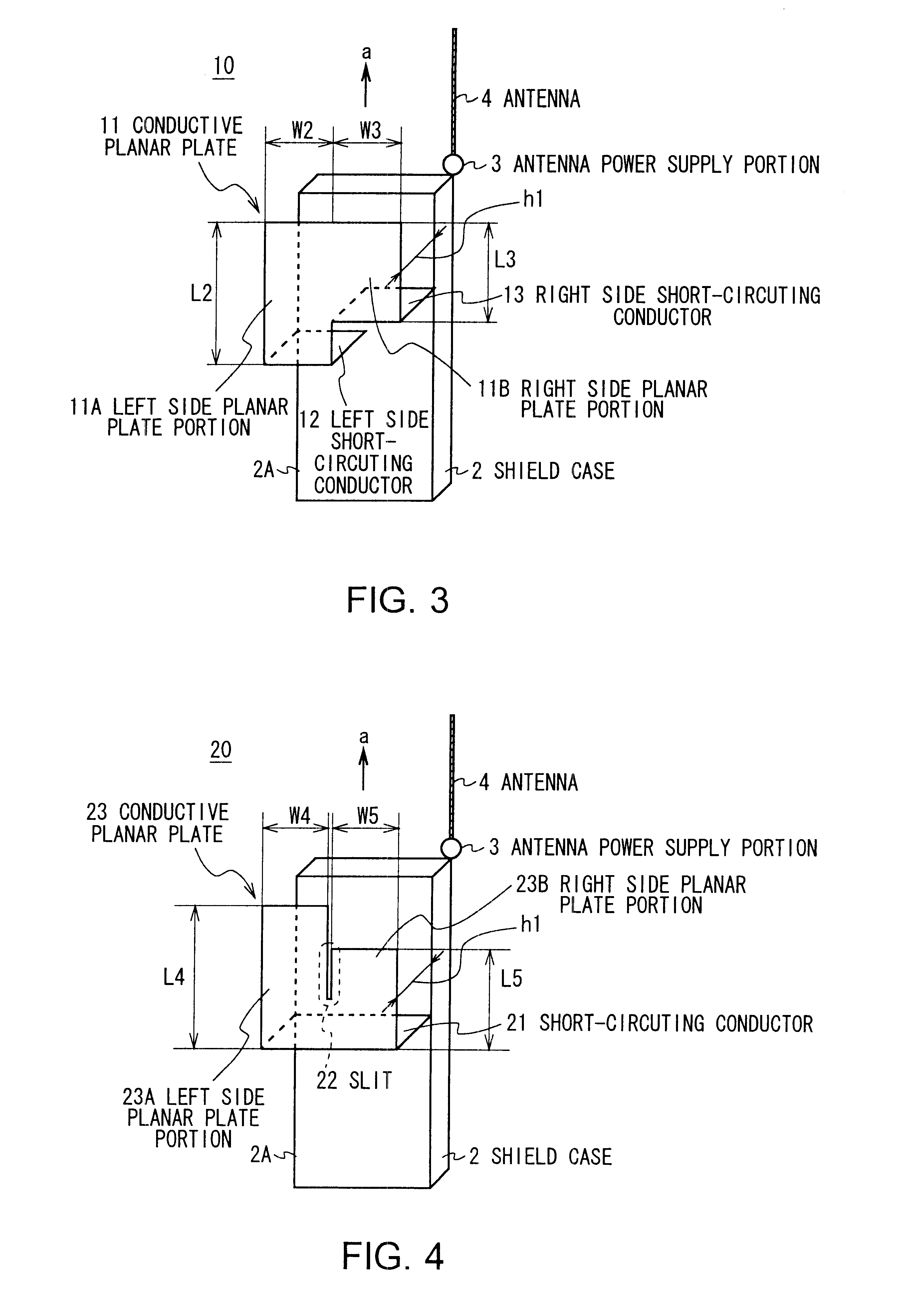 Antenna device and portable wireless communication apparatus
