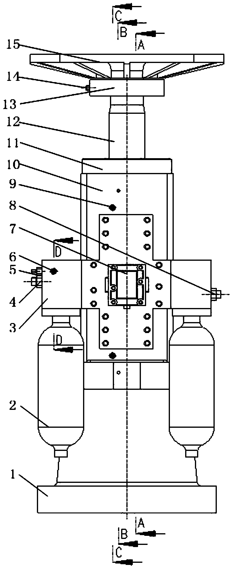 Broadband large-displacement vibration simulation exciter suitable for high-speed tracked vehicle road simulation