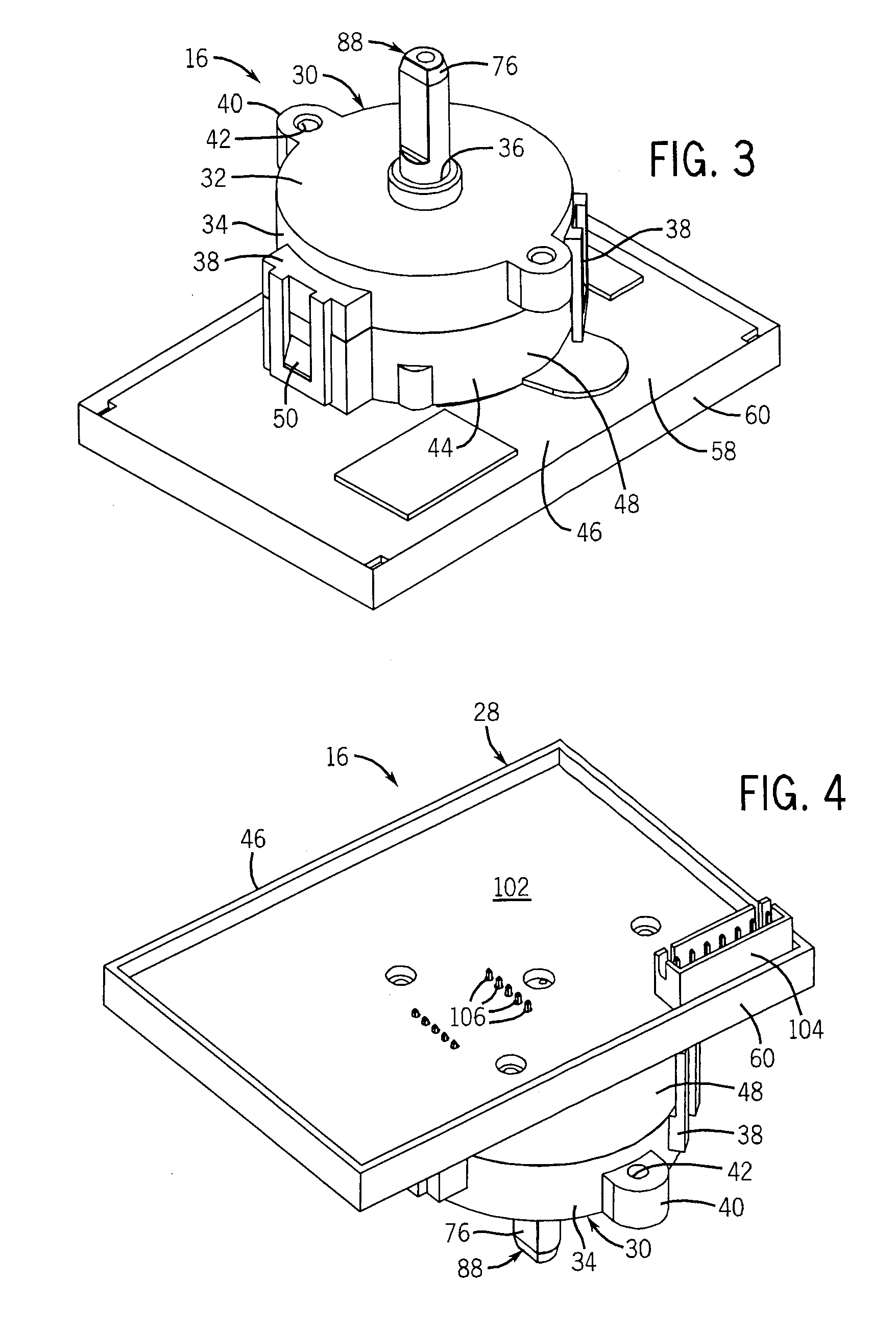 Self-advancing encoder for appliance control