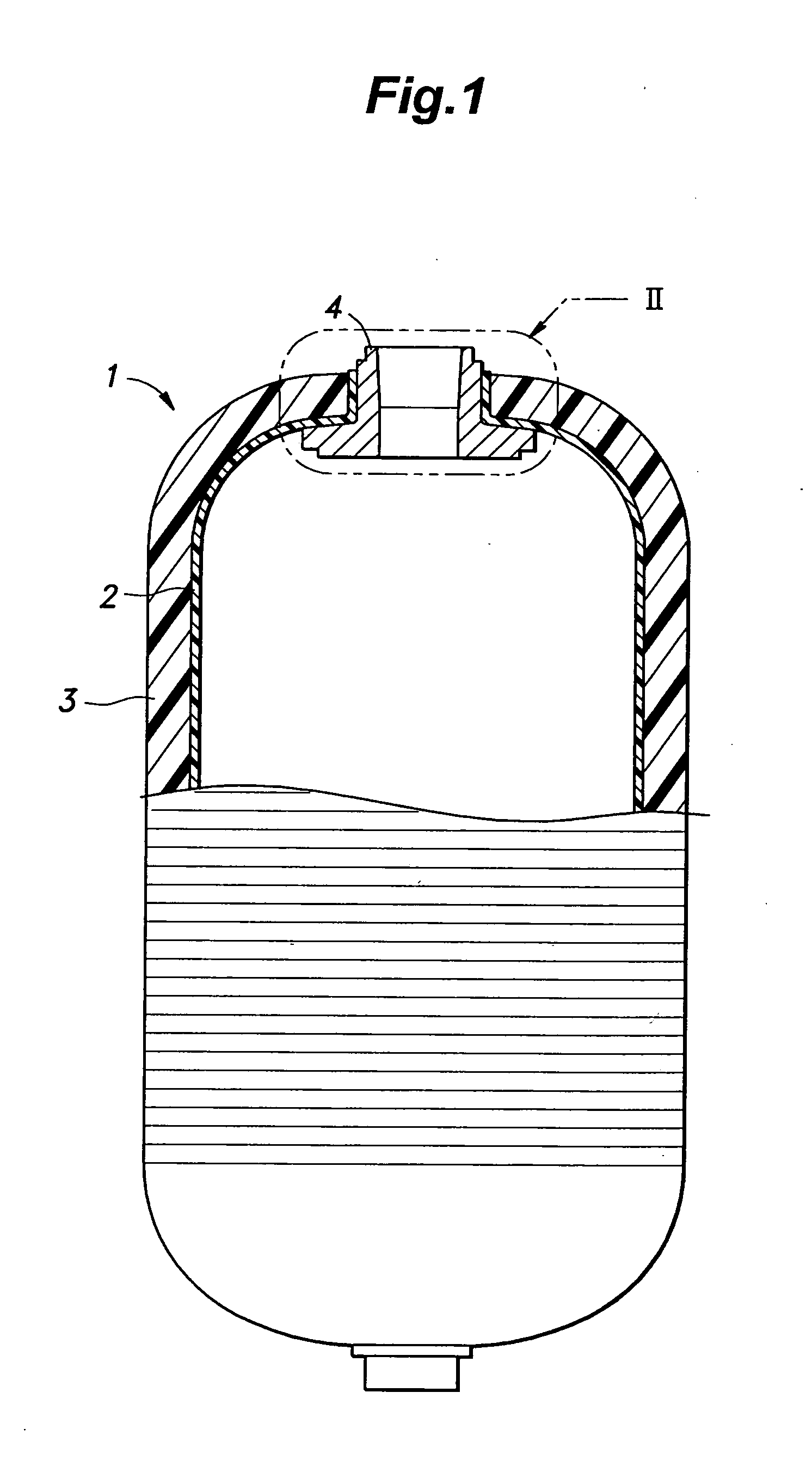 Engagement structure between a mouth member of a pressure vessel and a blow pin, mouth member structure of a pressure vessel having the engagement structure and method of making a pressure vessel