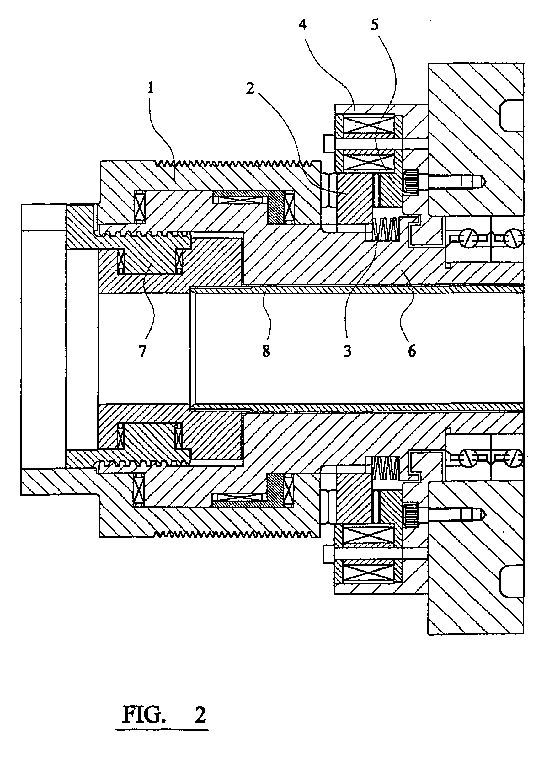 Actuator for workpiece holding device