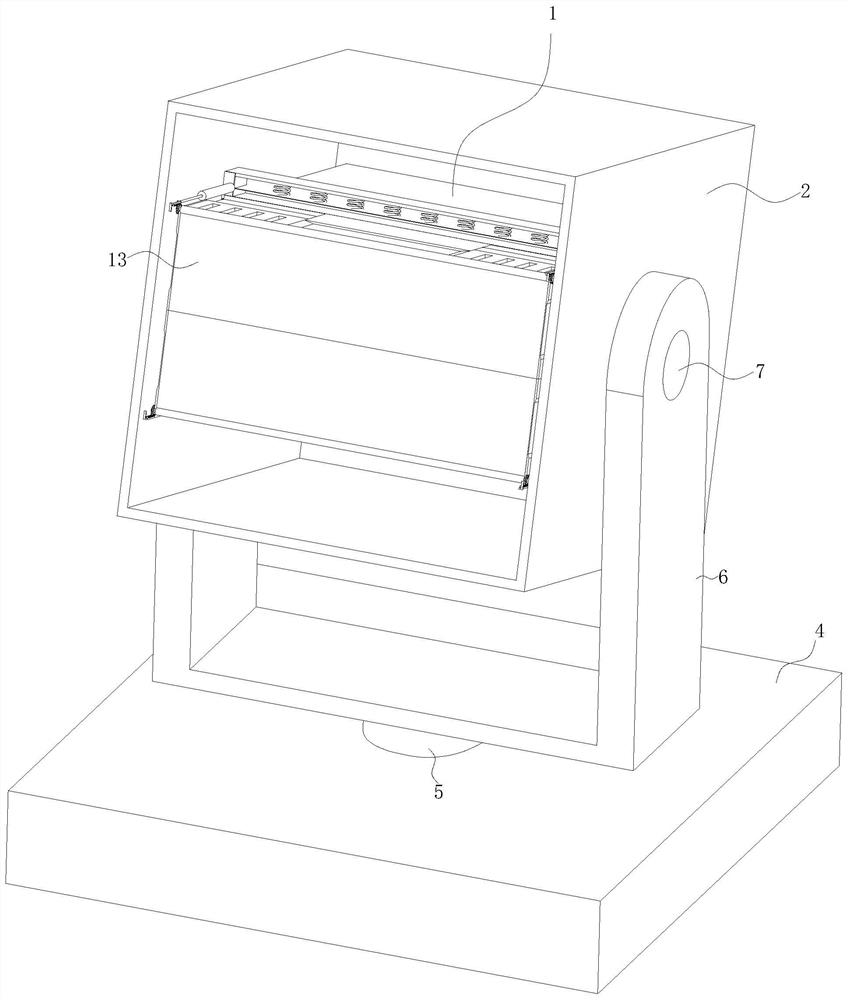 Light-shielding protection type stage lamp