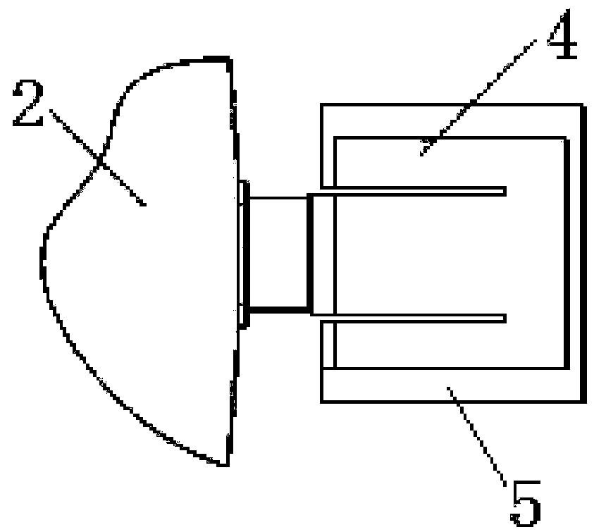 Elastic restraint element for rocket engine thrust measurement