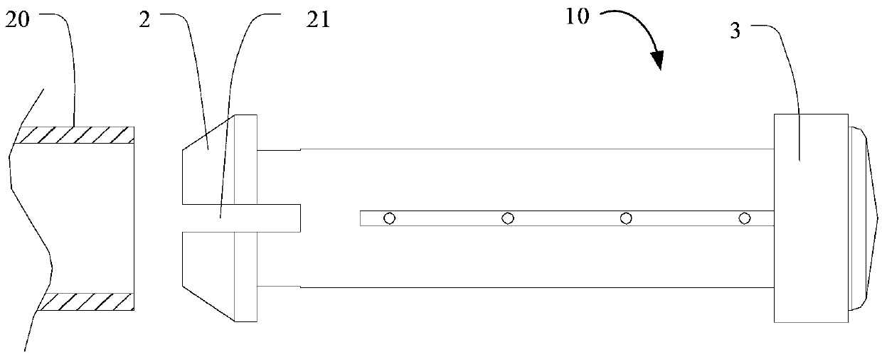 A rotating shaft structure and a lamp with the rotating shaft structure