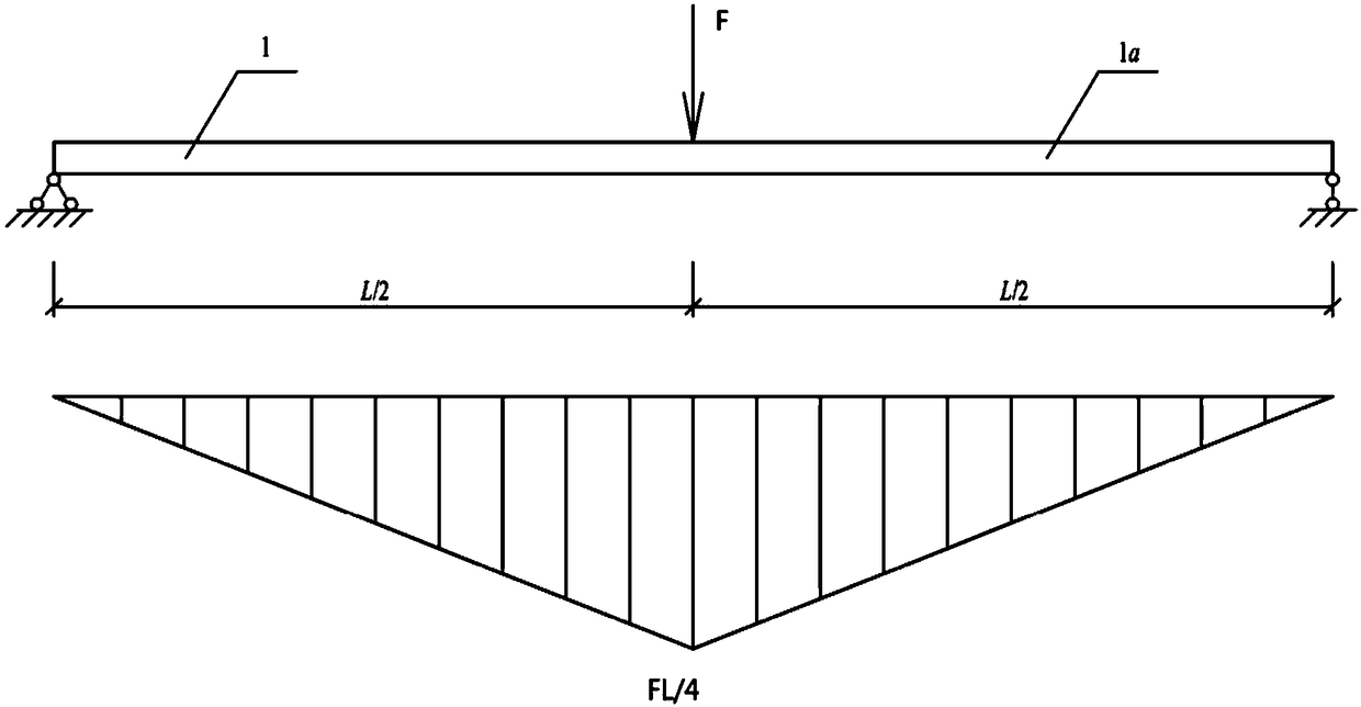 Method for enabling extra heavy-loaded vehicle to cross simply supported girder bridge