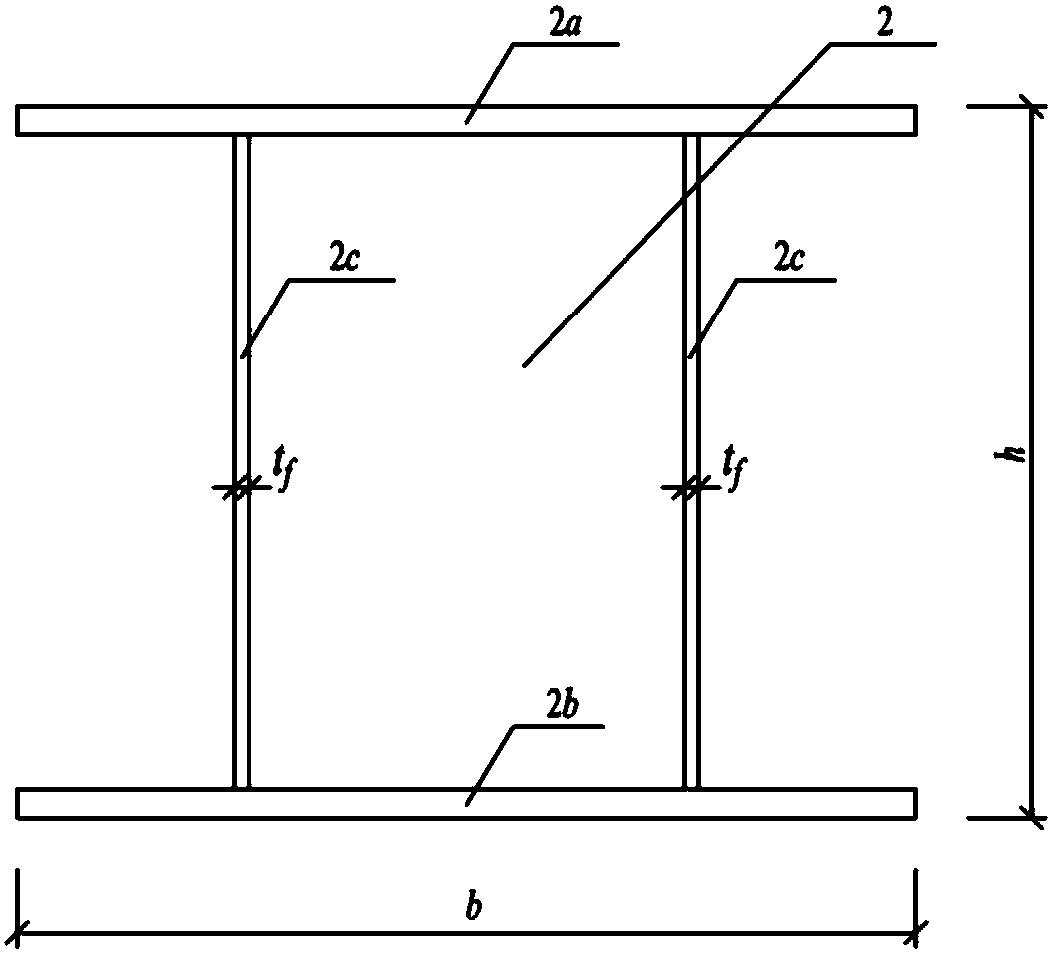 Method for enabling extra heavy-loaded vehicle to cross simply supported girder bridge