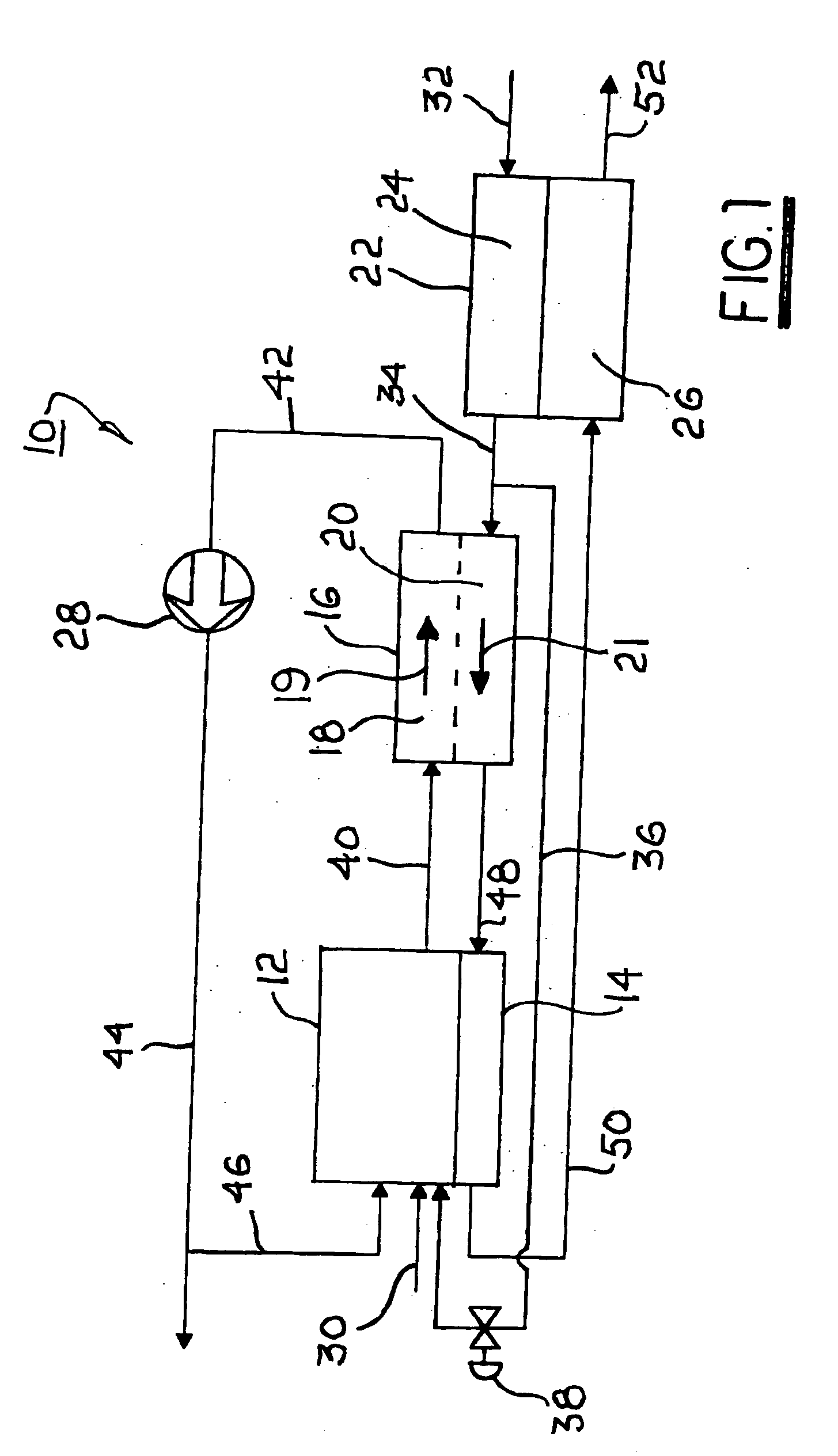 Hybrid power generating system combining a fuel cell and a gas turbine