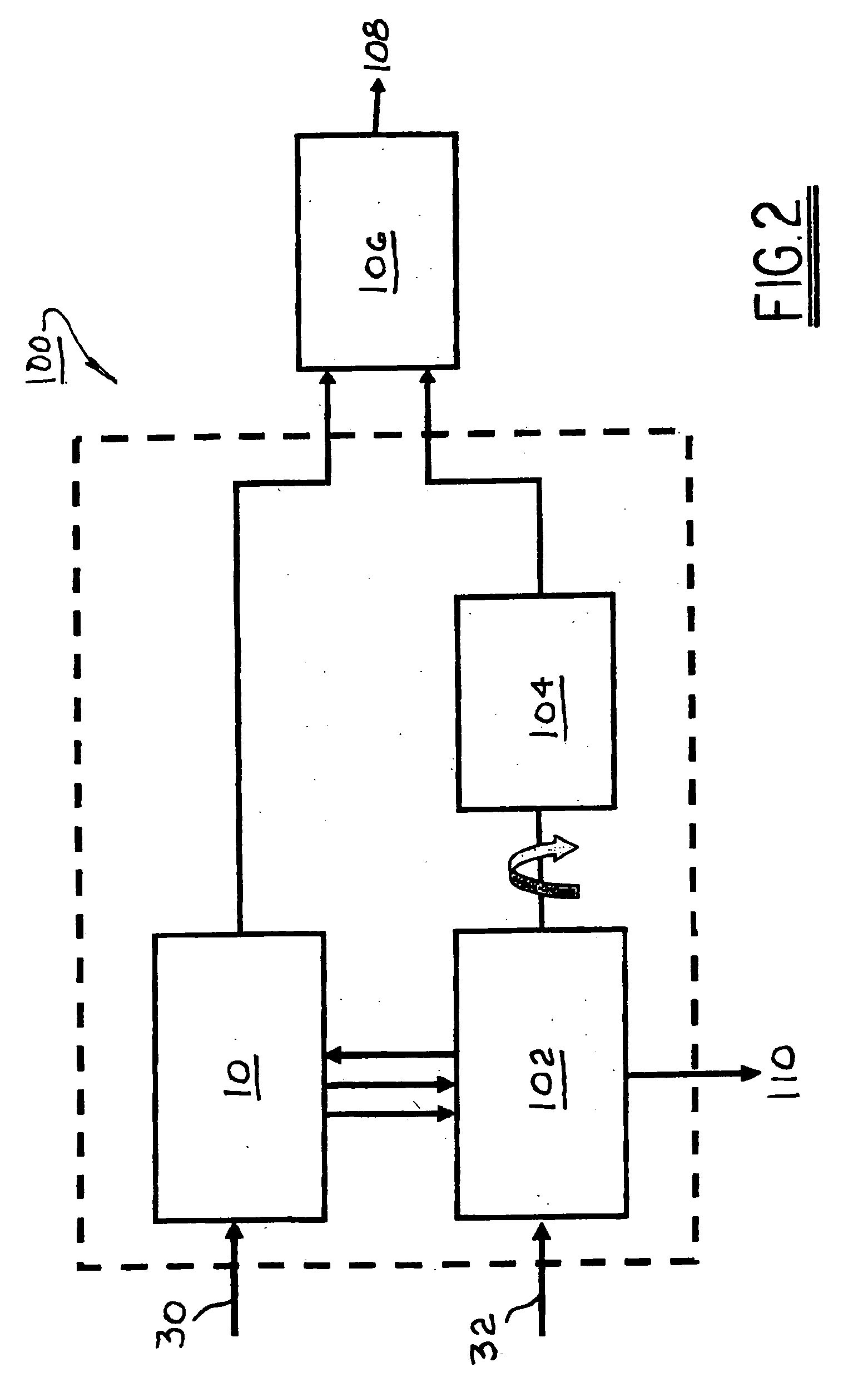 Hybrid power generating system combining a fuel cell and a gas turbine