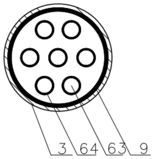 A detachable cross-flow filter for magnesite and its filtering method