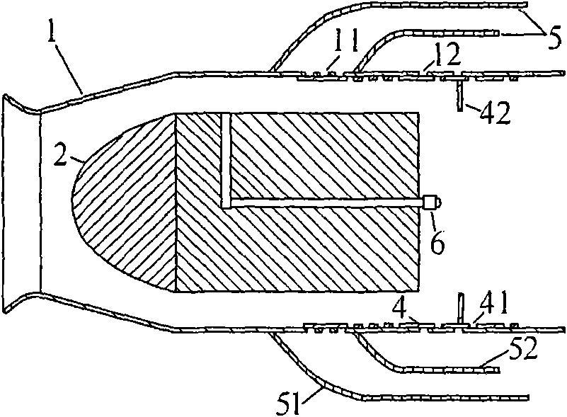 Air inlet channel of air-breathing type pulse detonation engine