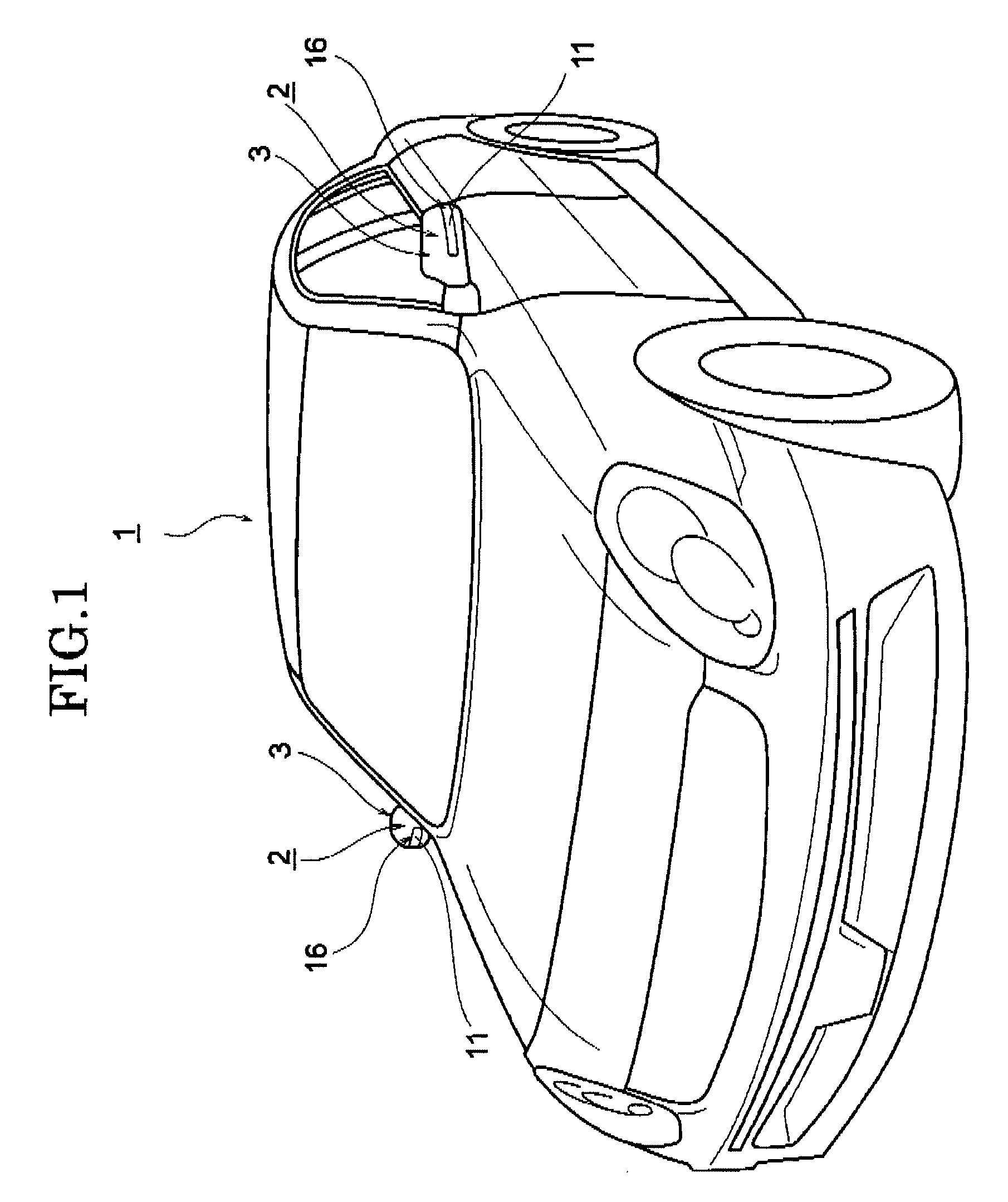 Lighting device for vehicle and door mirror device