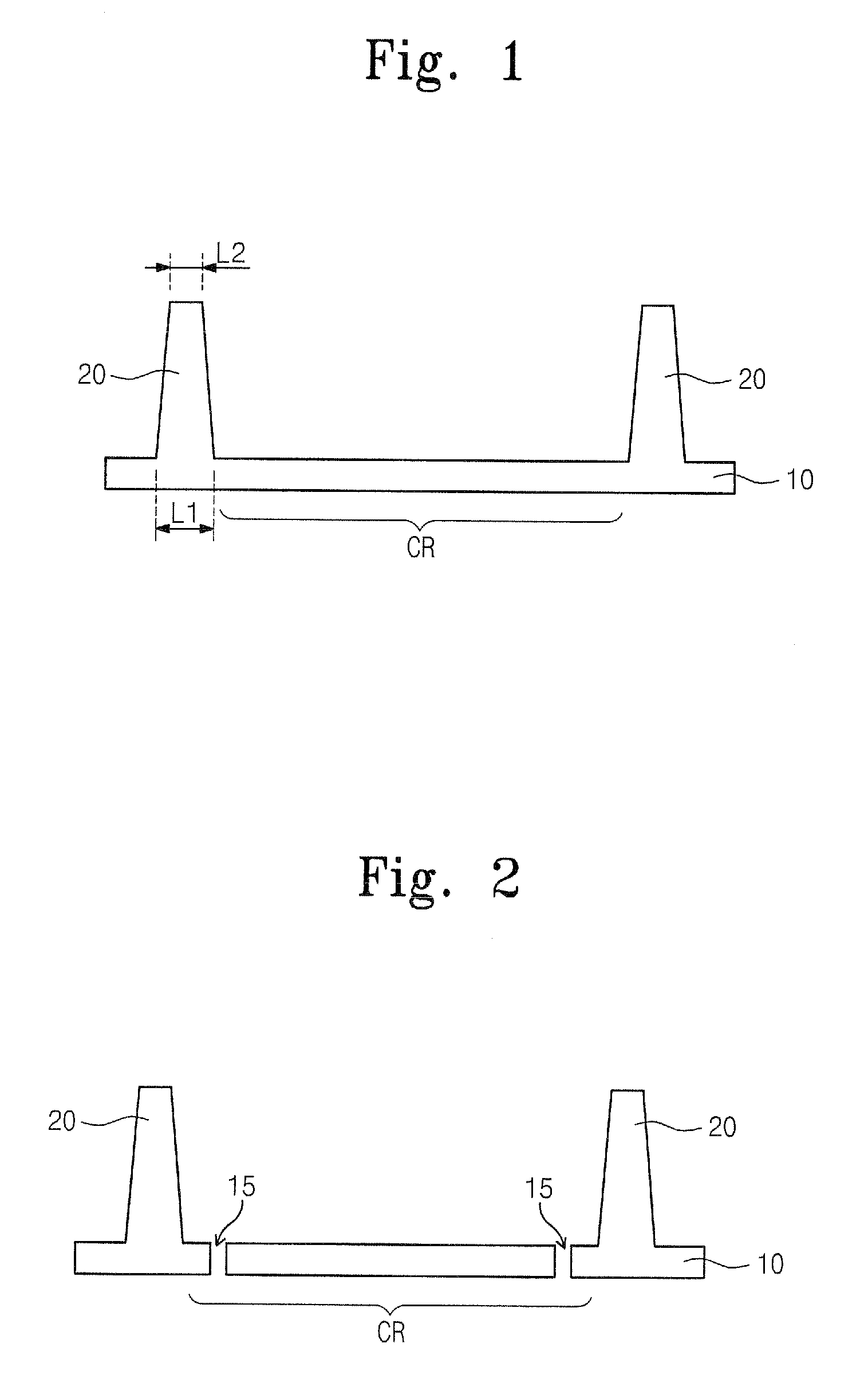 Camera module having lower connection portions defining a chip region and engaging upper connection portions of a lens structure and method of fabricating the same