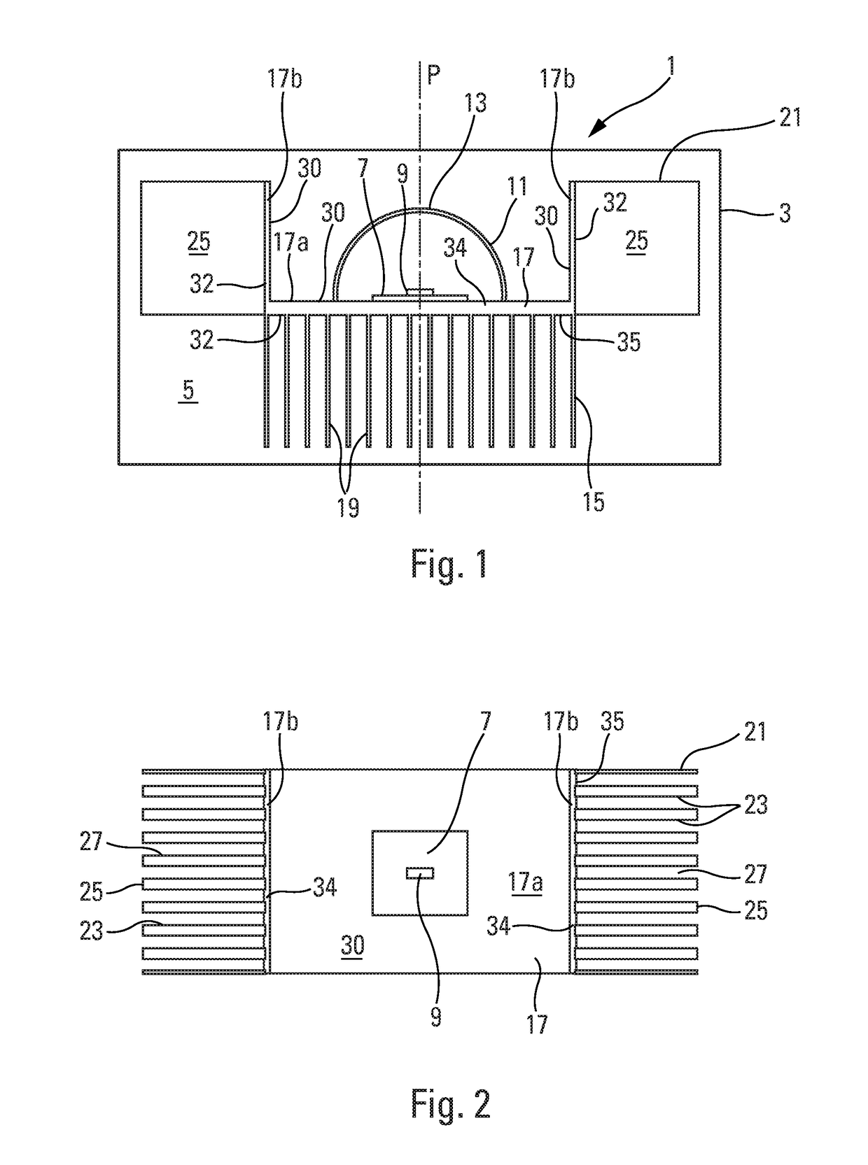 Cooling member and motor vehicle lighting or signaling device comprising such a member