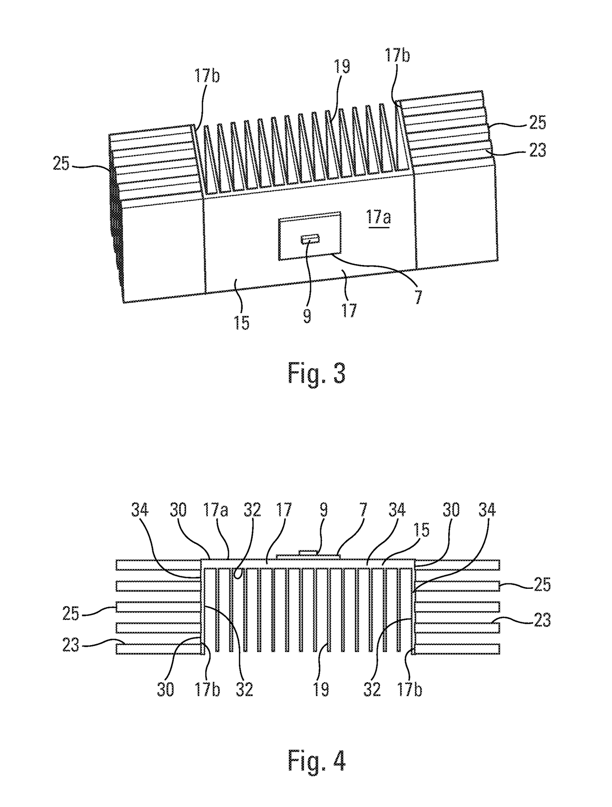 Cooling member and motor vehicle lighting or signaling device comprising such a member