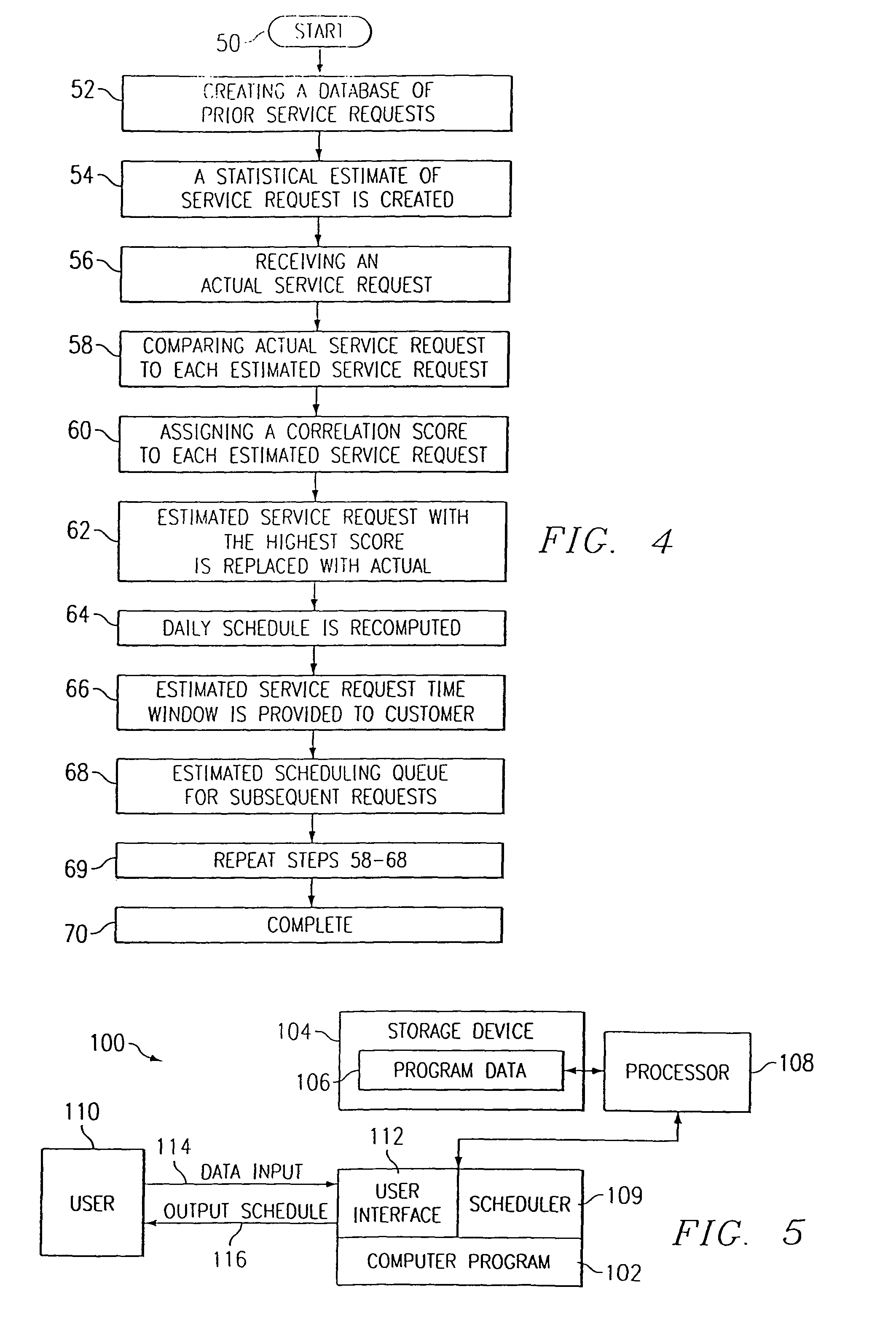 Method and system for allocating specific appointment time windows in a service industry