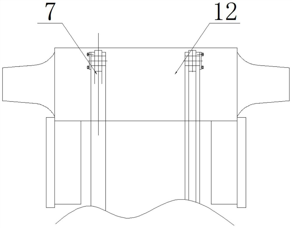 Circular blank holding device