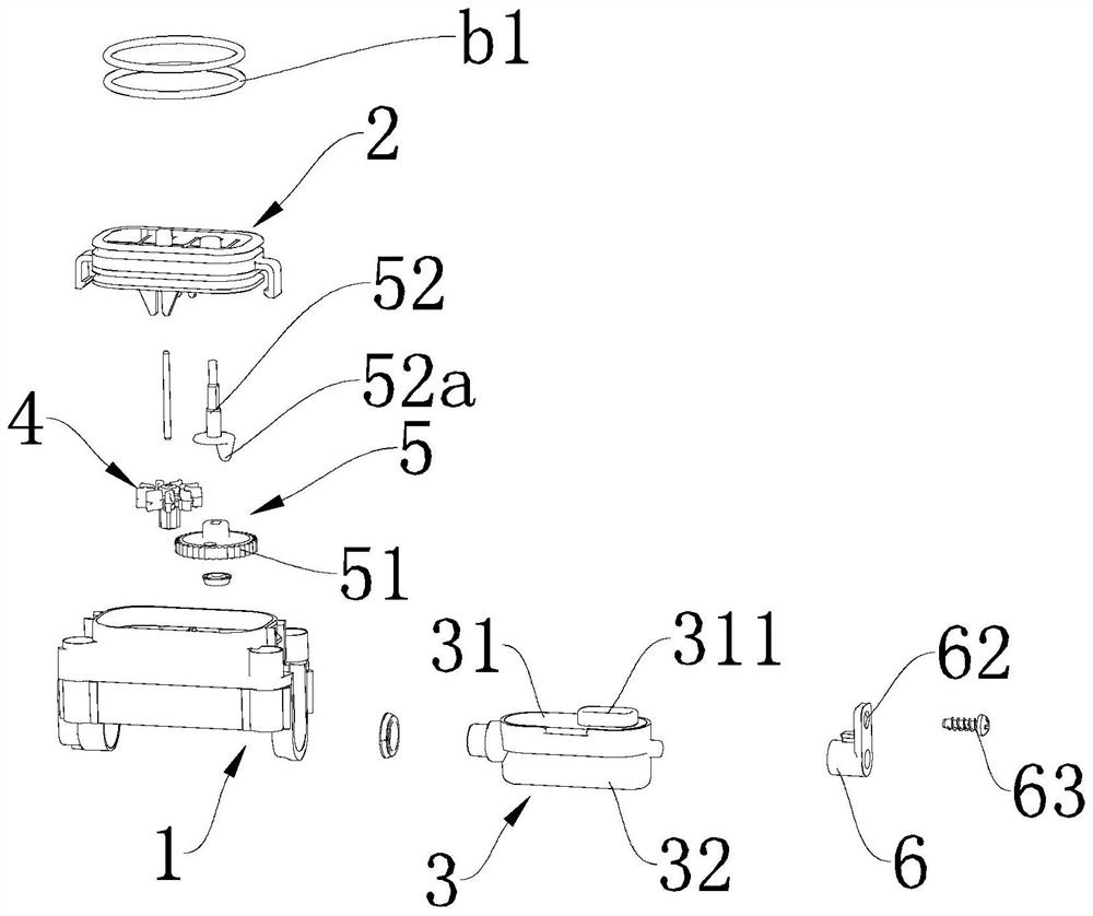 Water-saving dynamic water outlet device