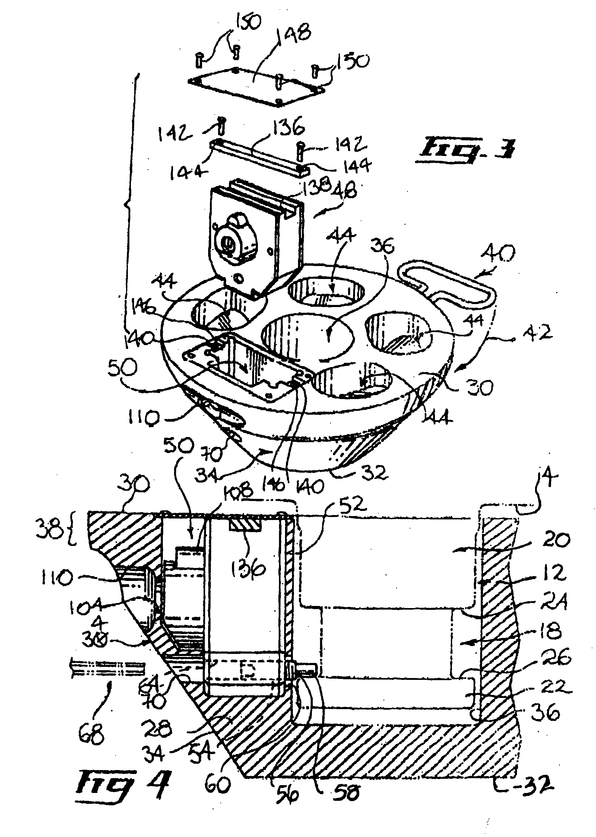 King pin lock