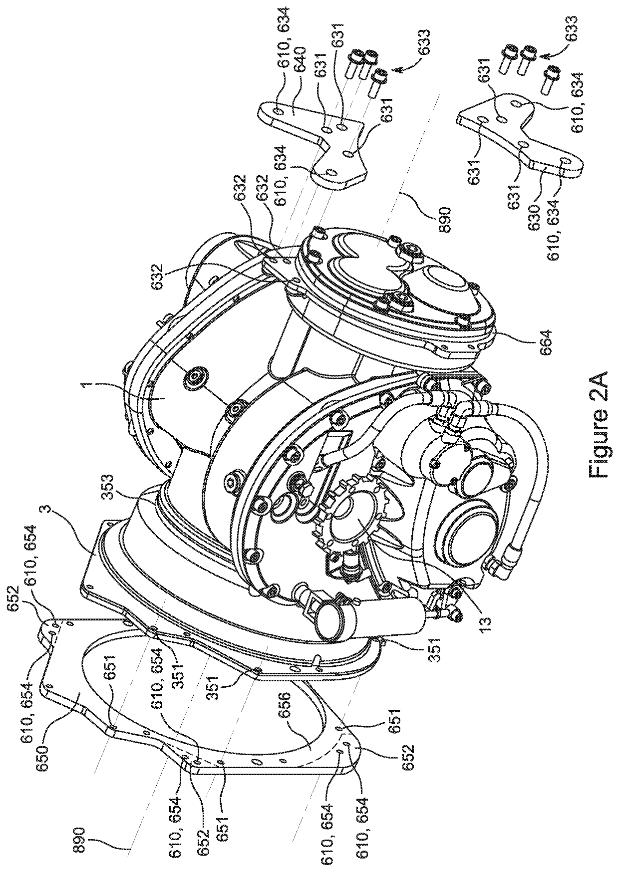 Gearbox mounting system