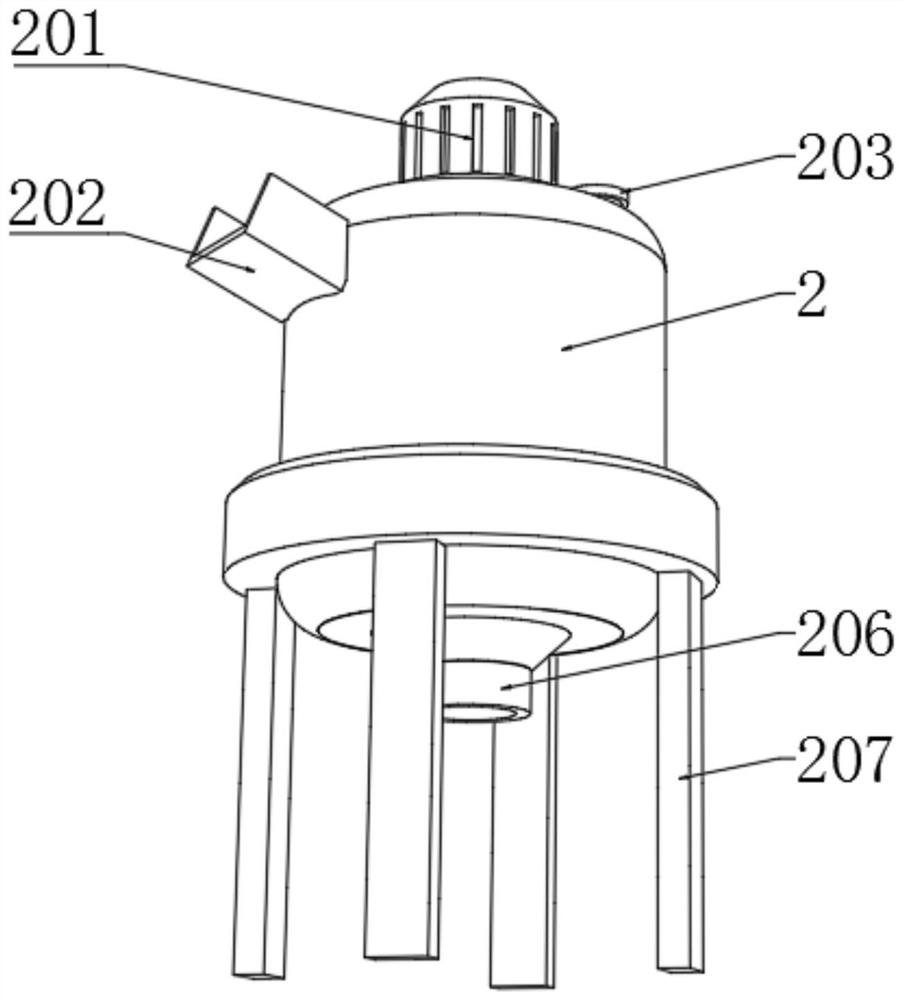 Mushroom stick sawdust raw material premixing system