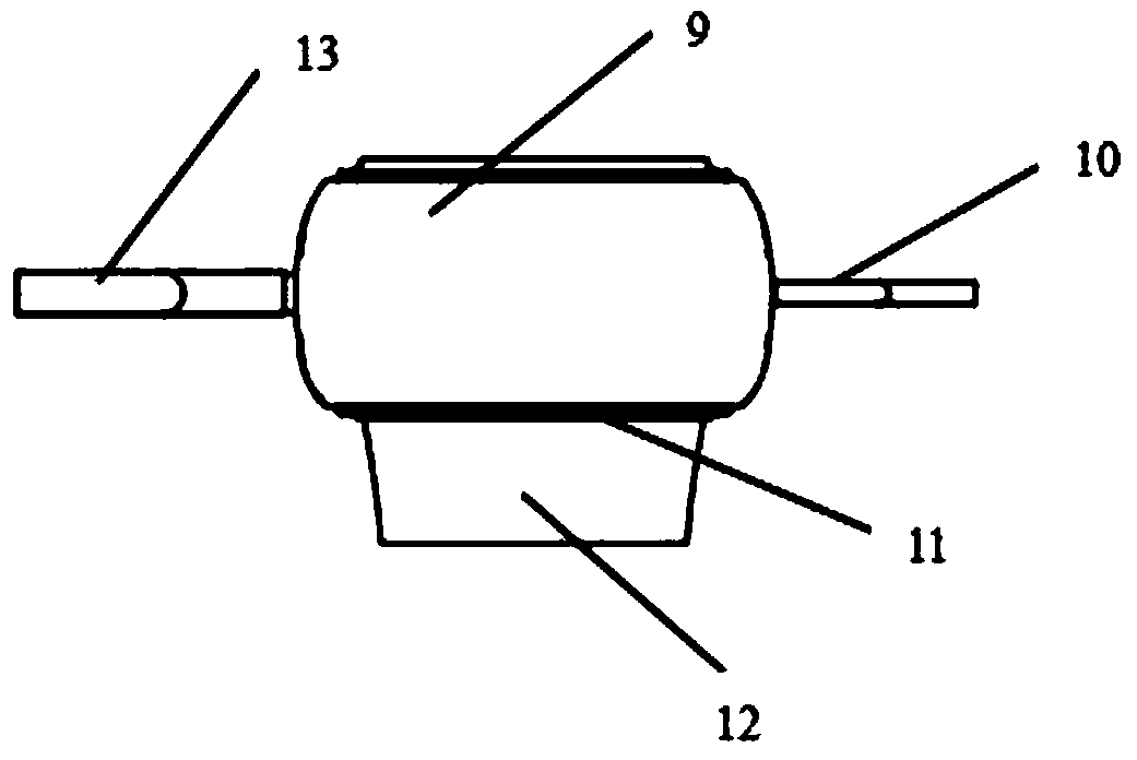 A device for treating human breast diseases