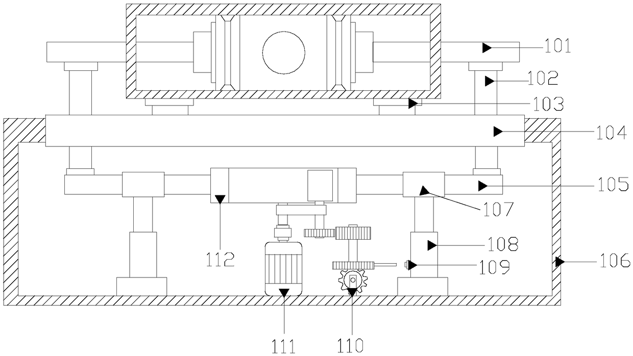 Material flow-dividing device for plastic mould