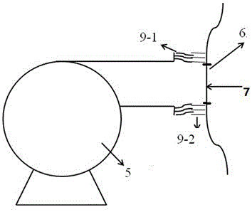 Ventilation structure arranged on electromagnetic shielding tent