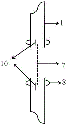 Ventilation structure arranged on electromagnetic shielding tent