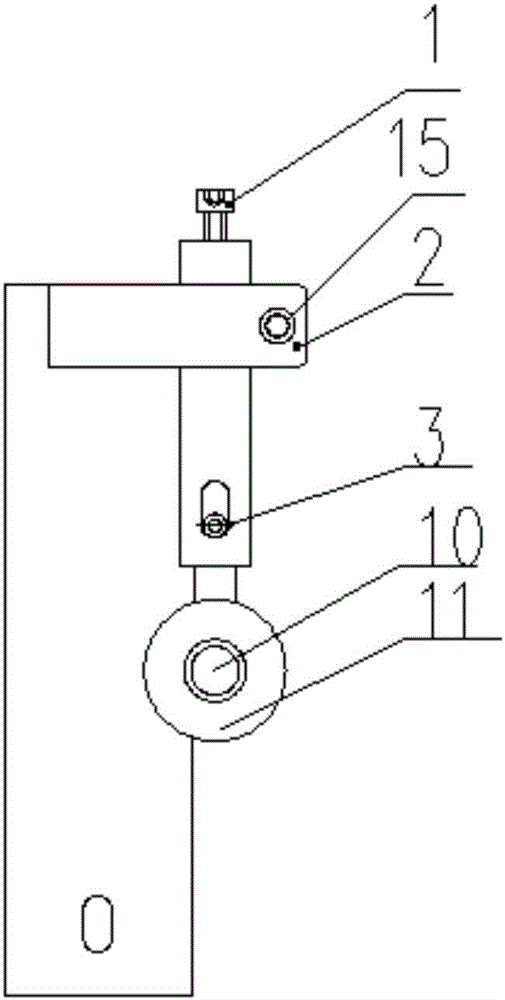 Rapid adjustable pressing device