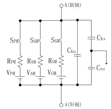 Circuit simulation method of single photon avalanche diode detector