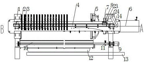 A high-efficiency filter press