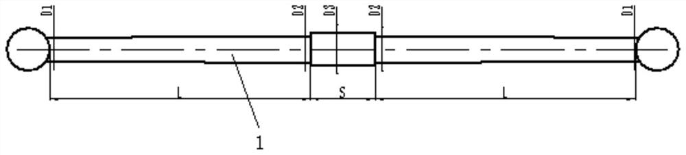 Method for forming rod part of faucet lifting ring