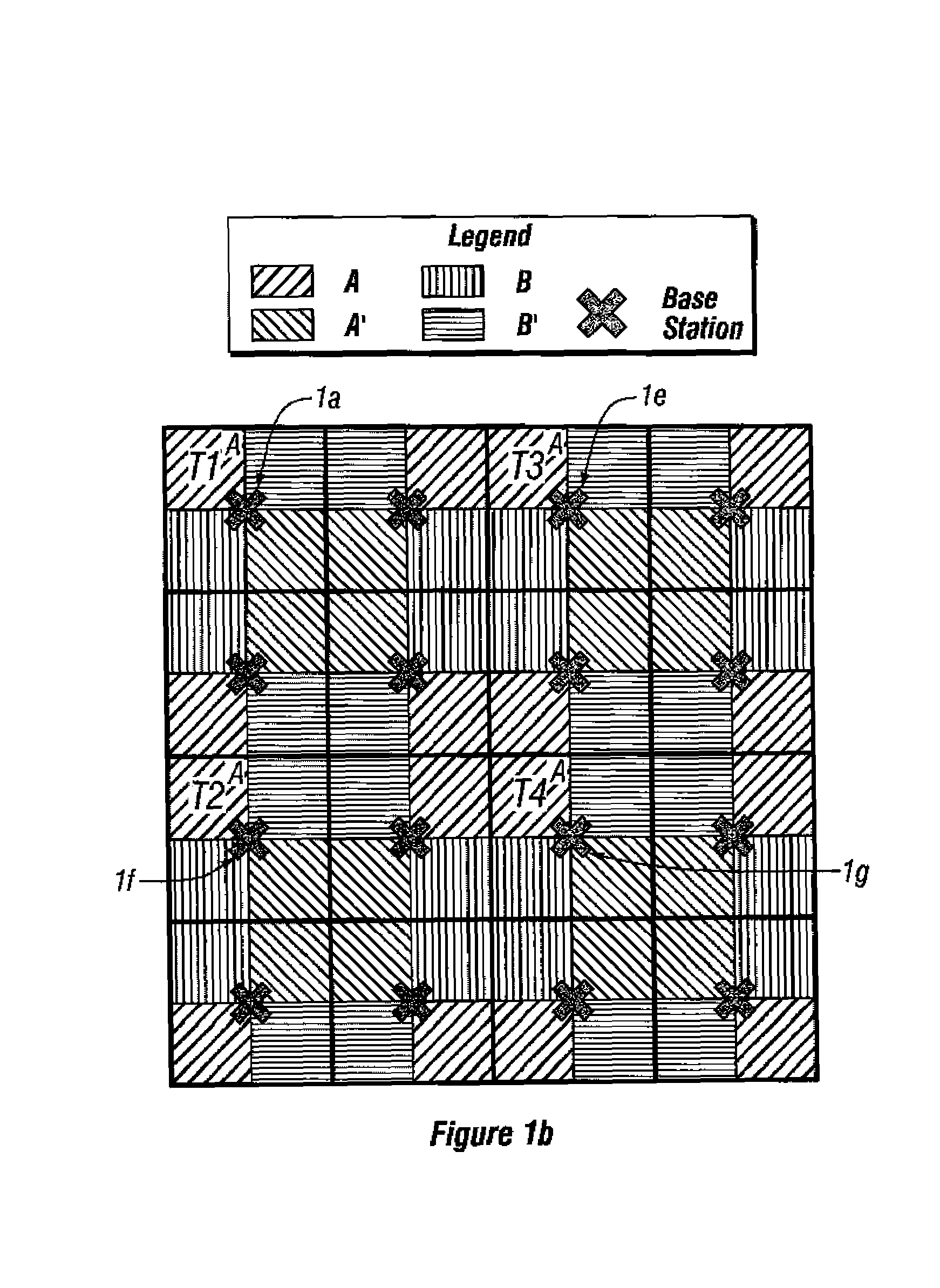 Method and system for reducing channel interference in a frame-synchronized wireless communication system