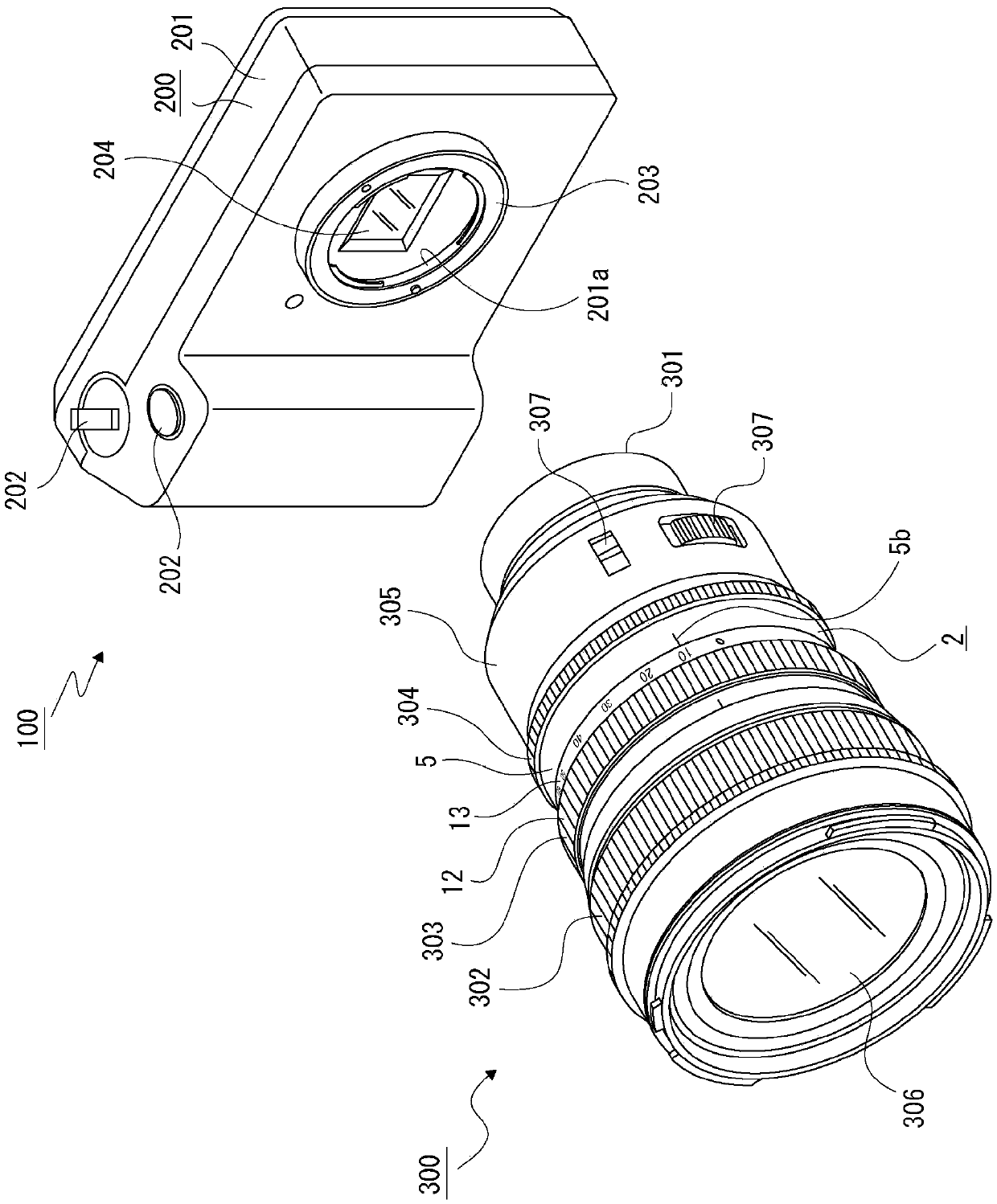 Optical element driving device, interchangeable lens, and image-capturing device