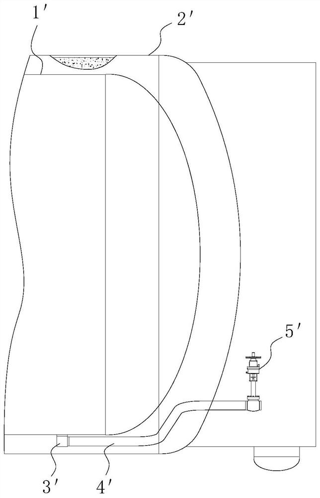 Marine natural gas storage tank