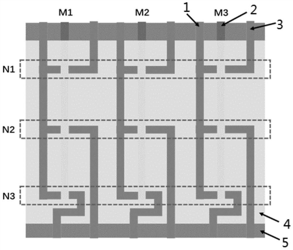 A kind of electronic nose device and preparation method thereof