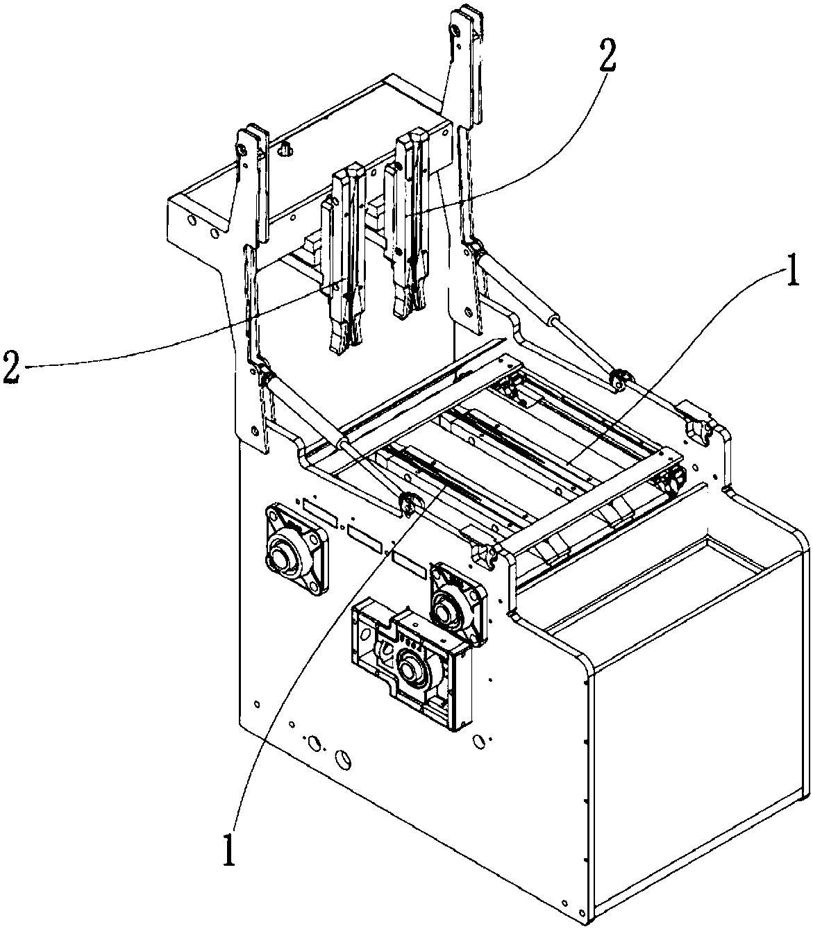 Shell opener adaptive shell opening track