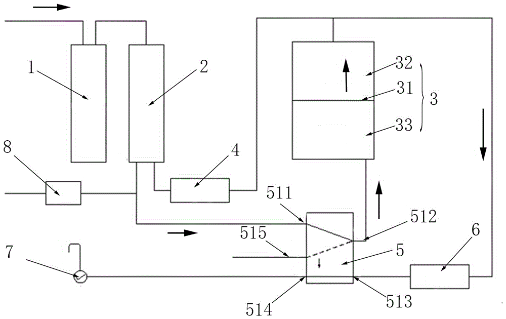 A five-sided valve structure