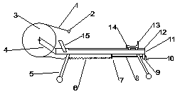 Household simple rowing machine suitable for home furnishing