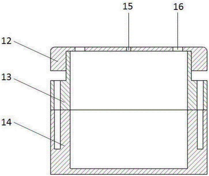 Device for measuring heat conductivity coefficient of powder on basis of transient plane heat source method